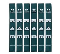 Ram, set da 20 cintole da rugby, 6 colori, Green