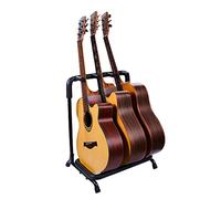 Ram Stand Per 3 Chitarre Multiplo Display Rack Pieghevole in Metallo Per Chitarra Acustica