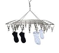 Ram® - Stendibiancheria da appendere in metallo, con 36 mollette