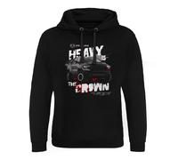 RAM Trucks RAM TRX Felpa Con Cappuccio Pullover Epic Heavy Is The Crown, Nero