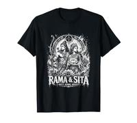 Rama e Sita Duty Burns Bright Ramayana Epic Maglietta