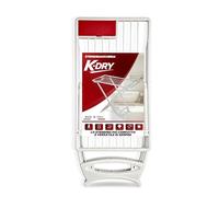 Ramacciotti Plast K-DRY Stendibiancheria da Pavimento Compatto, 10mt Stenditura, da Vasca, da Esterno e Interno, Salvaspazio, in Resina 100%, 53P x 95l x 83H cm, Made in Italy