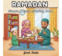 Ramadan and Eid Coloring Book for Kids: Fun and Easy Islamic Designs for Children and Adults
