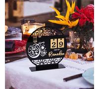 Ramadan Avvent Calendar Home Decor scolastico Holiday Acrilic Eid Mubarak