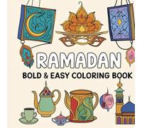 Ramadan bold and easy coloring book