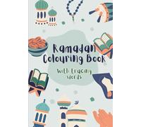 Ramadan Colouring Book with Tracing Words (travel size)