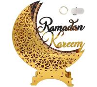 Ramadan Decoration Lights LED Night Light Ornament Lights Acrilic Decoration Decorative Table Lampada Eid Mubarak Decor