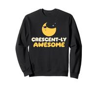 Ramadan Eid Bambini Crescently Awesome Luna Occhiali Sole Felpa