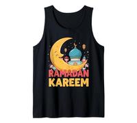 Ramadan Kareem Kids Cute Crescent Moon Musulmani Bambini Canotta