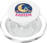 Ramadan Kareem Kids Cute Crescent Moon Musulmani Bambini PopSockets PopGrip per MagSafe