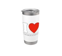Ramadan Kareem Mubarak I love Ramadan Bicchiere termico in acciaio inox doppia parete