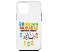 Ramadan Mubarak 30 Giorni Di Benedizione Digiuno Arabo Custodia per iPhone 12 mini