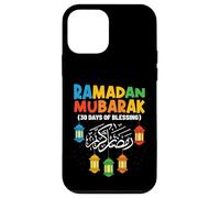 Ramadan Mubarak 30 Giorni Di Benedizione Digiuno Musulmano Custodia per iPhone 12 mini