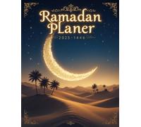 Ramadan Planer 2025-1446: Koran-Lesetracker und Tagesplaner für 30 Tage Ramadan, A4-Format mit 67 Seiten.
