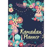 Ramadan Planner: 30 Days Daily Prayer Journal, Quran Readings Tracker, Fasting, Gratitude and Kindness, Meal Planner and Daily Schedule Journaling ... Ramadhan Gift for Women, Girls, Men, Boys.