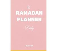 Ramadan Planner - Rose poudré: Carnet intemporel -30 jours avec versets du Coran, objectifs spirituels et bilan quotidien du jeûne