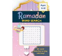Ramadan Word Search Puzzle Book: Word Searches with Easy to Read Print about Ramadan, Prayers, Eid Vocabulary Building | 6x9 inches, 72pages | Puzzle ... Ramadan, Eid, Holidays, Vacation, Free Time