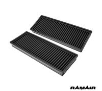 RAMAIR Coppia Performance Pannello di Ricambio Filtri Aria Per Mercedes 55 AMG