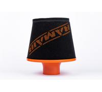 RAMAIR Grande Alluminio Induzione Schiuma Filtro Aria 80Mm Od Collo IN Arancio