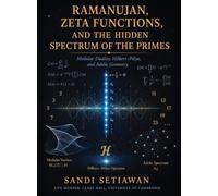 Ramanujan, Zeta Functions, and the Hidden Spectrum of the Primes