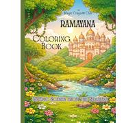 Ramayana Coloring Book for Kids: 35 Epic Scenes from the Ramayana for Ages 3-8