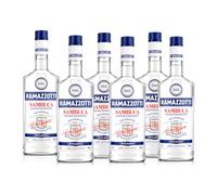 Ramazzotti Sambuca | Liquore all'Anice Stellato | vol 38%, 100 onfezione da 6 Bottiglie.