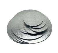 RAMBEX 5 Pezzi di lamiera Tonda in Ferro zincato A3, Spessore 0,5 mm, 1 mm, 1,5 mm, 2 mm, 2,5 mm, Guarnizione in Ferro da 3 mm, Diametro 50 mm, Disco in lamiera(2.5x50mm)