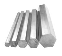 RAMBEX Barra Esagonale in Acciaio Inossidabile 304, Asta da 200 Mm di Lunghezza, Lato Opposto Esagonale, 5, 6, 7, 8, 9, 10, 12, 14, 15, 16, 20, 22, 26 Mm, Asta in Metallo Pieno, 1 Pz.(6mm)