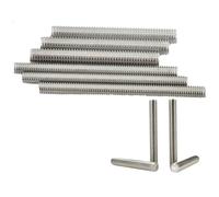 RAMBEX Barra for Aste Completamente Filettata in Acciaio Inossidabile 304, Viti Prigioniere Filo for Asta for Vite M3 M4 M5 M6 Lunghezza Asta for Vite 20mm100 200 500mm(25mm (10Pcs),M3)