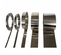 RAMBEX Striscia in Acciaio Inossidabile 301 Ad Alta Elasticità da 2 Metri, Spessa 0,4 Mm, Larghezza 5 Mm 8 10 15 20 25 30 35 40 45 50 Mm Striscia di Alluminio A Piastra Sottile(0.4x25x2000 mm)