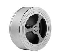 RAMBEX Valvola di Ritegno A Morsetto in Acciaio Inossidabile 304, Valvola Unidirezionale for Pompa dell'Acqua for Tubo dell'Acqua H71W-16P 1/2 "- 2" DN15-50, 1 PZ(1-1/4")