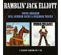Ramblin' Jack Elliott Young Brigham/Bull Durham Sacks & Railroad Tracks (CD)