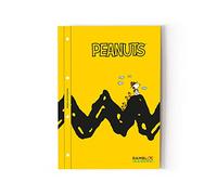 RAMBLOC Peanuts 3 Quaderni Multifunzione - A4 senza margine 80g carta FSC 64 pagine - Fogli staccabili rinforzati adatti per quaderni ad anelli - pagine quaderno a righe o quaderno a quadretti - 1Rigo