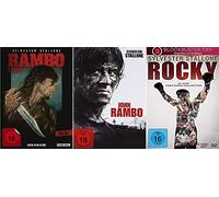 Rambo 1-4 + Rocky 1-6 [DVD Set] Best of Sylvester Stallone Package