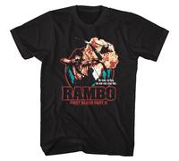 Rambo - 1St Sangue Parte II - Manica Corta - Adulti - T-Shirt