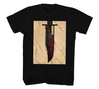 Rambo - Coltello - Manica Corta - Adulti - T-Shirt
