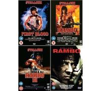 Rambo Complete DVD Collection: First Blood / Rambo 2 / Rambo 3 / Rambo 4 + Extras