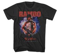 Rambo - First Blood Giapponese - Licenza Ufficiale - Grigio Solido Stampa