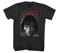 Rambo - First Blood Parte 2 Portrait - Licenza Ufficiale - Grigio Solido Avanti