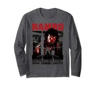 Rambo III Dio avrebbe Misericordia Stallone Film Maglia a Manica