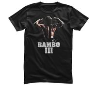 Rambo - III - Worst Nightmare T-Shirt Uomo Licenza Ufficiale Nero