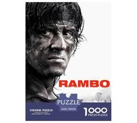 Rambo Jigsaw Puzzle Impossibili 1000 Pezzi Coltello Guy Decorazione Per La Casa. Rilassamento E Intelligence Per Adulti E Ragazzi Da 14 Anni 70x50cm/1000pcs