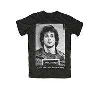 Rambo Mugshot T-Shirt Balboa Boxing Rocky Stallone Sylvester Survive Prepper