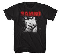 Rambo - Rossi e Bianchi - Manica Corta - Adulti - T-Shirt