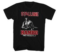 Rambo - Stallone - Maglietta A Maniche Corte - Adulto