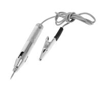 Rame Argento Tester Elettrico Auto per Riparazioni 6v 12v 24v | Probing una Mano, Uso Semplice, per Meccanici e Staff, Diagnosi Rapida su Auto e Batterie