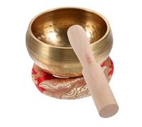 Rame Canto Meditazione Set 1 Pezzo Mazzetta in Legno