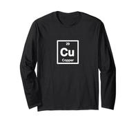 Rame, Cu - Tavola Periodica degli Elementi Science Gifts Maglia a Manica