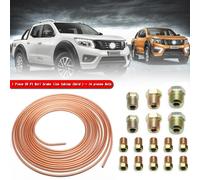 Rame Freno Linea Tubature Kit 3/16 OD 25 Piede Coil Rotazione A7