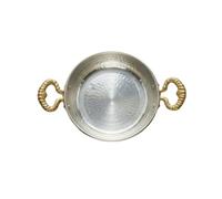 Rame Martellato La padella fatta a mano martellata a conduzione rapida del calore con in rame si riscalda rapidamente e in modo uniforme for gli chef domestici(22CM)